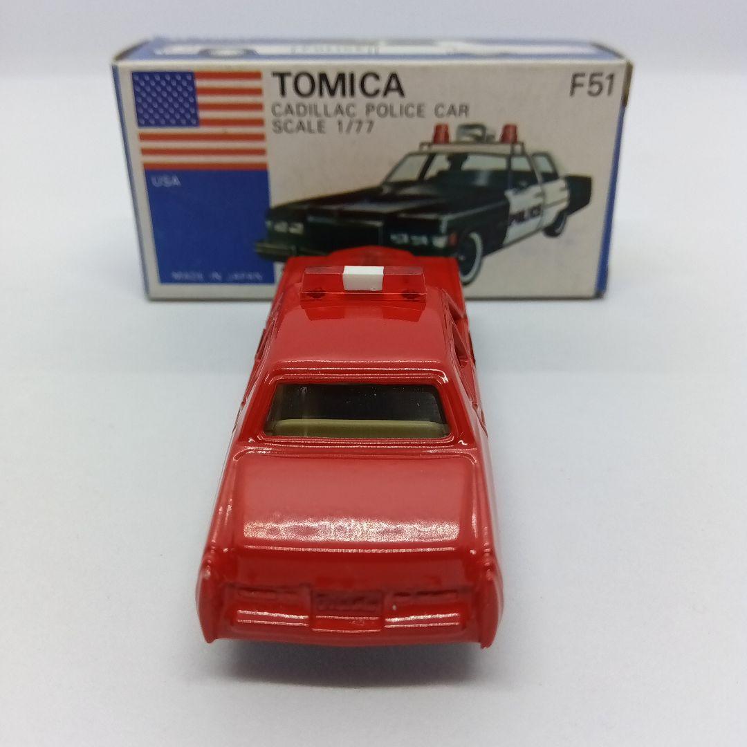 トミカ 青箱 日本製 F51 キャデラックポリスカー C MINNESOTA