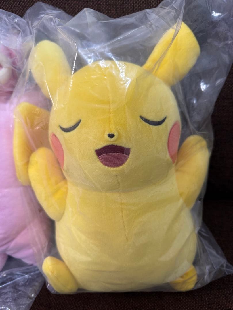 【新品タグ付き】ぬいぐるみ Pokémon Sleep ピカチュウ＆ヤドンセット