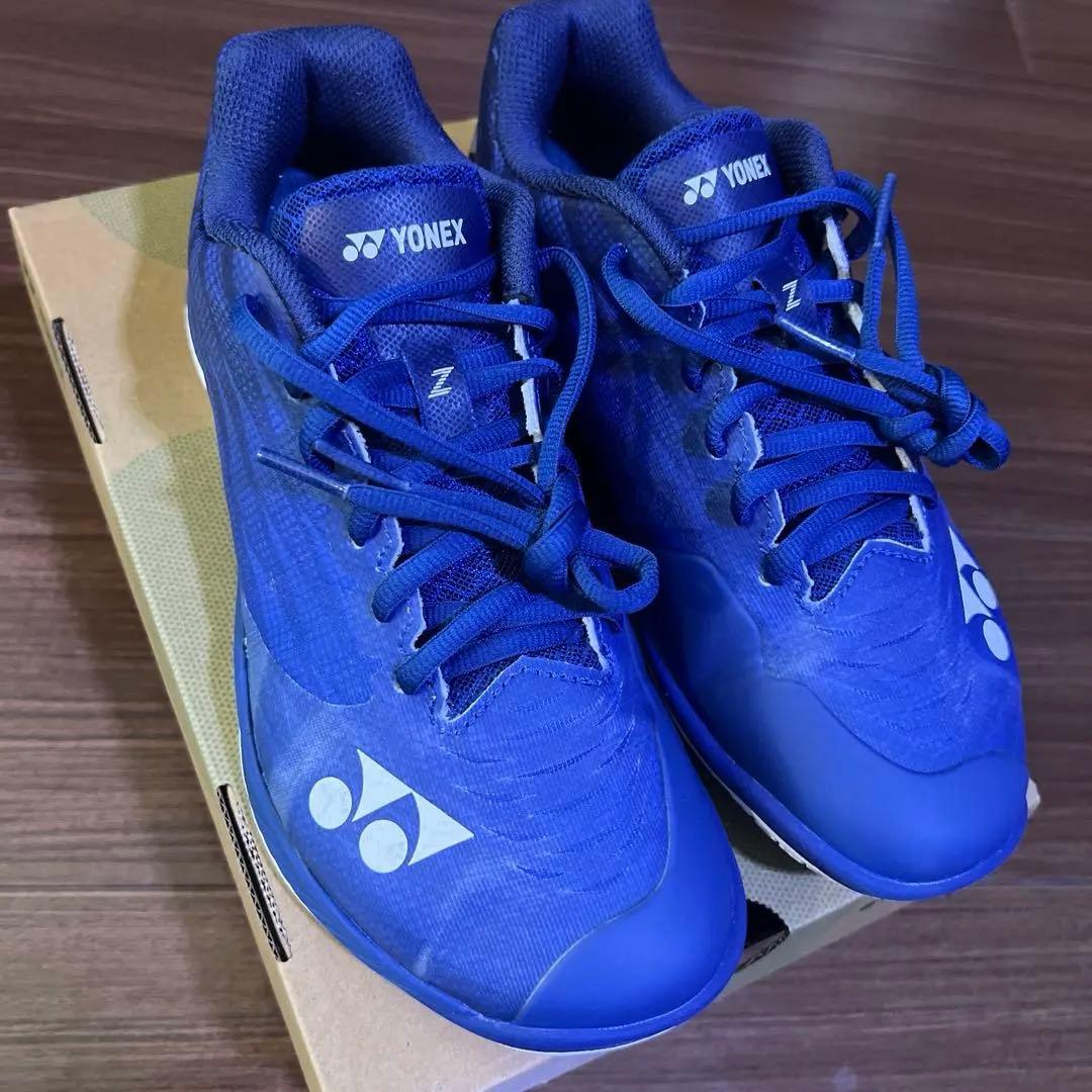 YONEX パワークッション エアラスZ ワイド 23.0 ネイビー