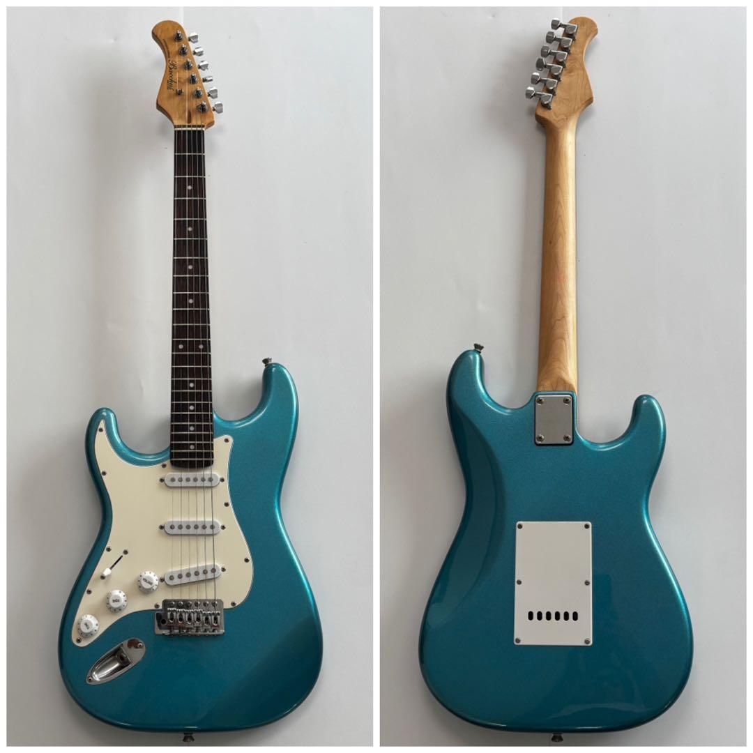 売約済【美品/状態良好】Bacchus ストラト　BST-1R LH レフティ