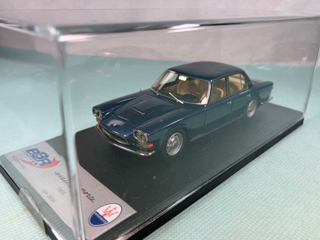 ＢＢＲ　マセラティ　クアトロポルテ　１９６５年　ダークブルー