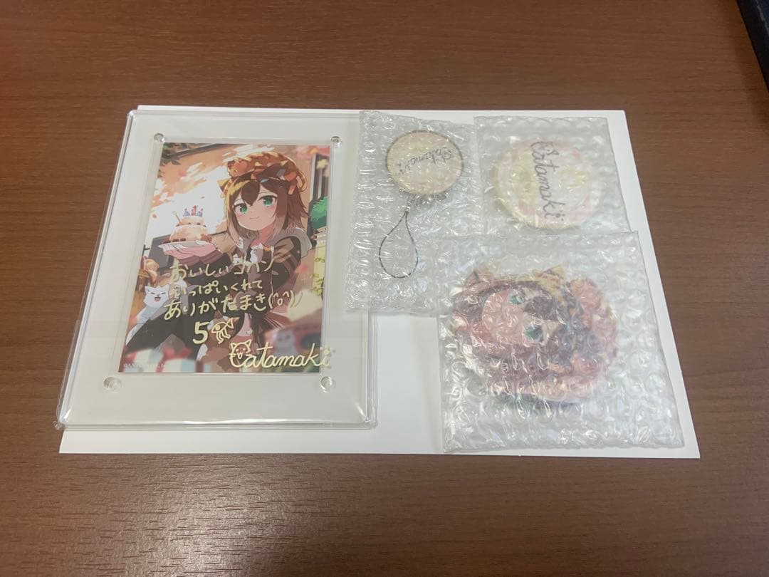 にじさんじ　文野環　記念日グッズ