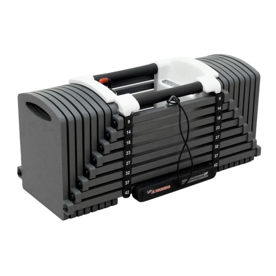 2824パワーブロック ダンベル 可変式 筋トレ 42kg 単品 24段階調節