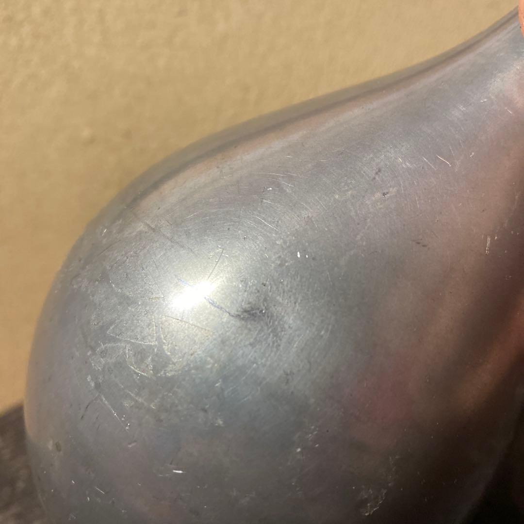 錫徳利B京錫源製　8cm18cm 461g