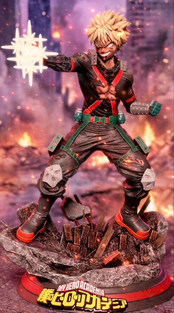 ガレージキット　ガレキ　未塗装未組立　僕のヒーローアカデミア　ヒロアカ　1/6