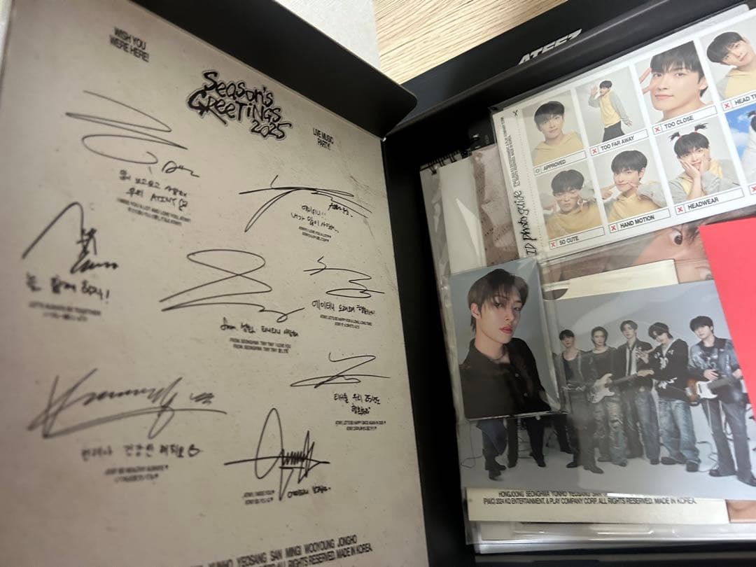 ATEEZ DVDセット　season's greeting まとめてセット