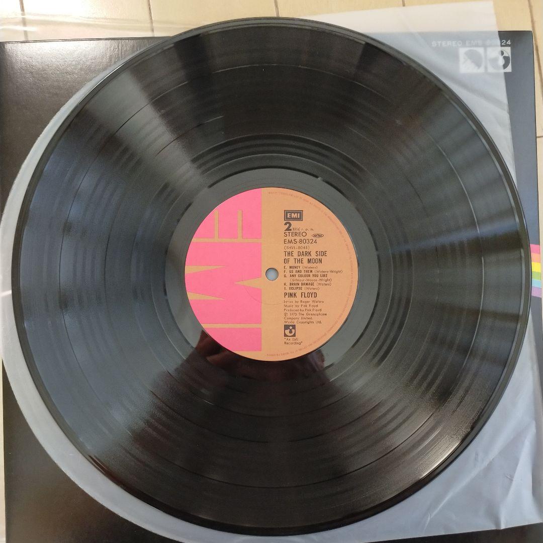 Pink Floyd 狂気 LPポスター2枚、ポストカード付き