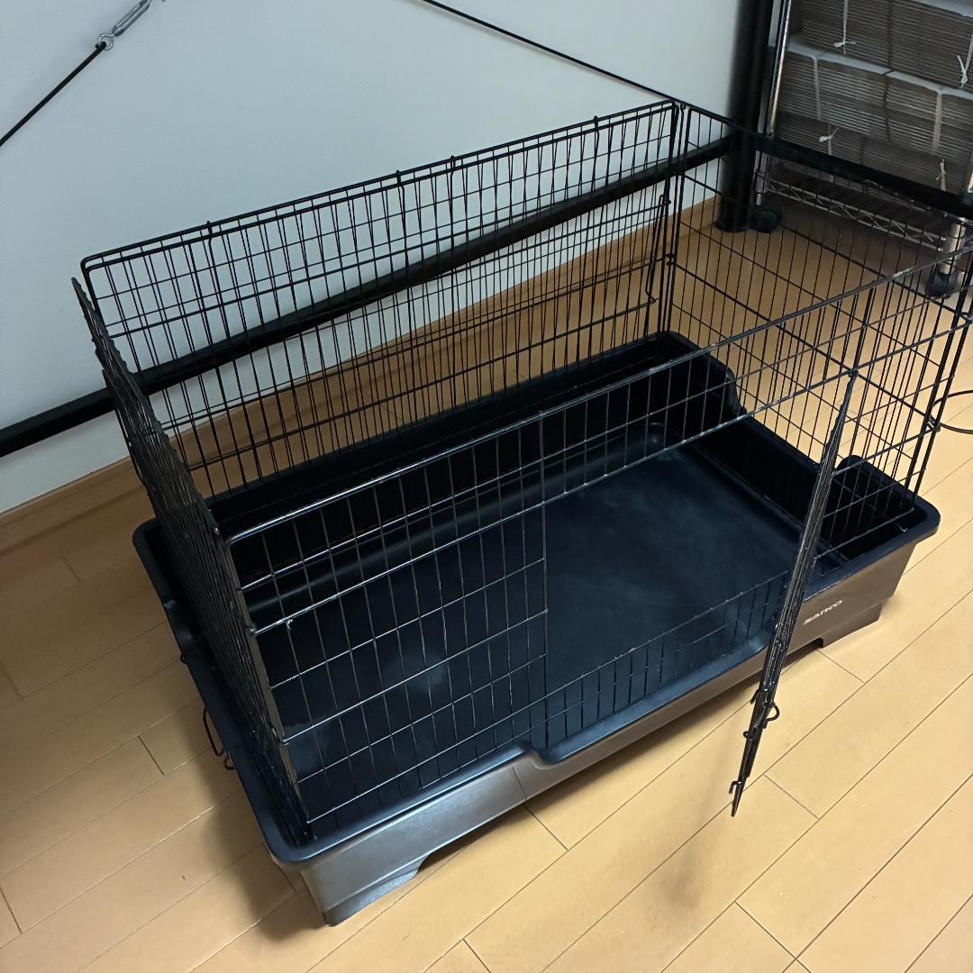 サンコー ワイルドホーム 82×51×52.5cm フェレット小動物飼育用ケージ