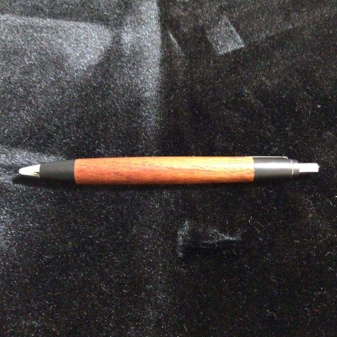 野原工芸　花梨　シルバー　ボールペン　スタンダード