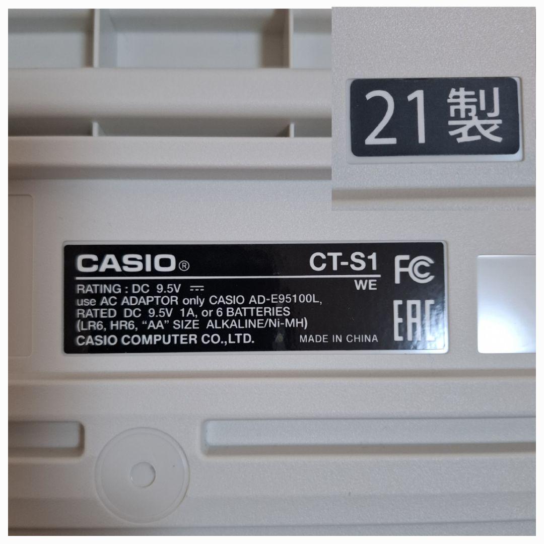 【極美品】CASIO CT-S1 61鍵盤 電子ピアノ キーボード