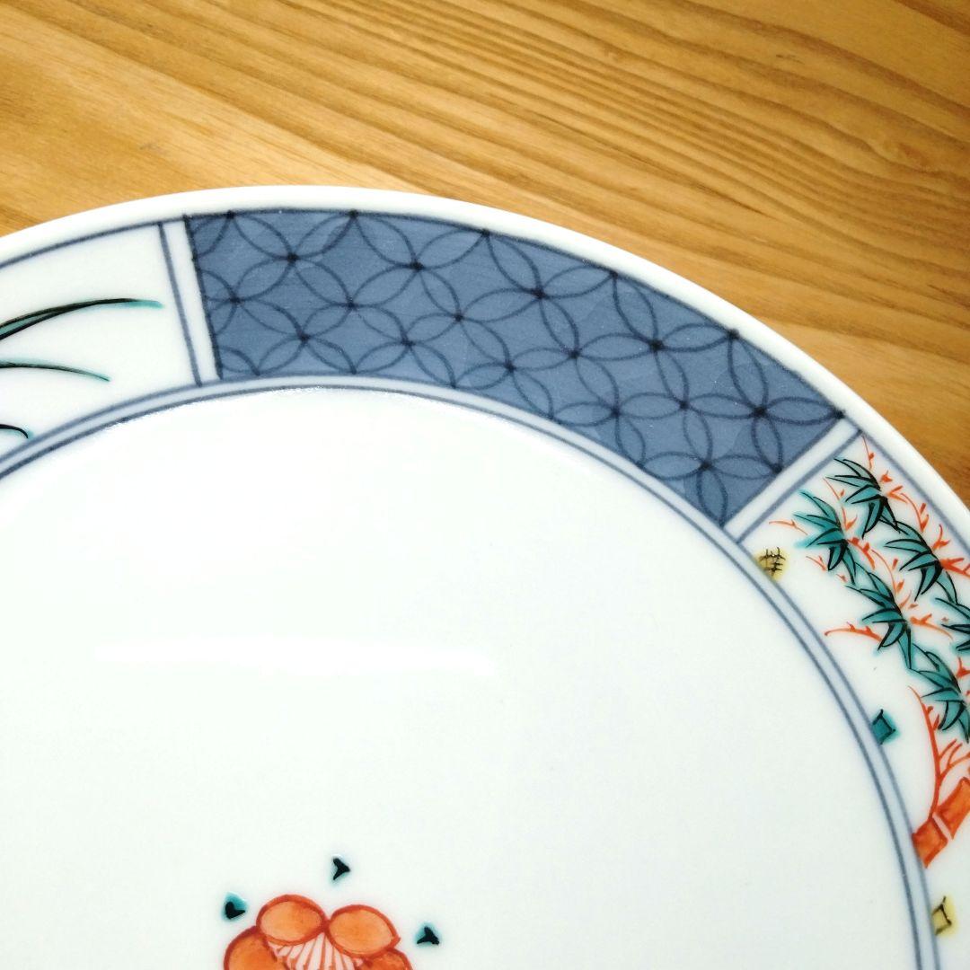 ☆ 平安六峰 清水焼 色絵皿