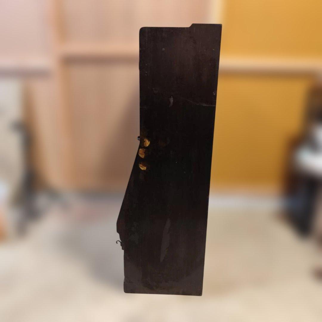 アンティーク ライティングビューロー 大正ロマン 昭和レトロ 飾り棚 古道具