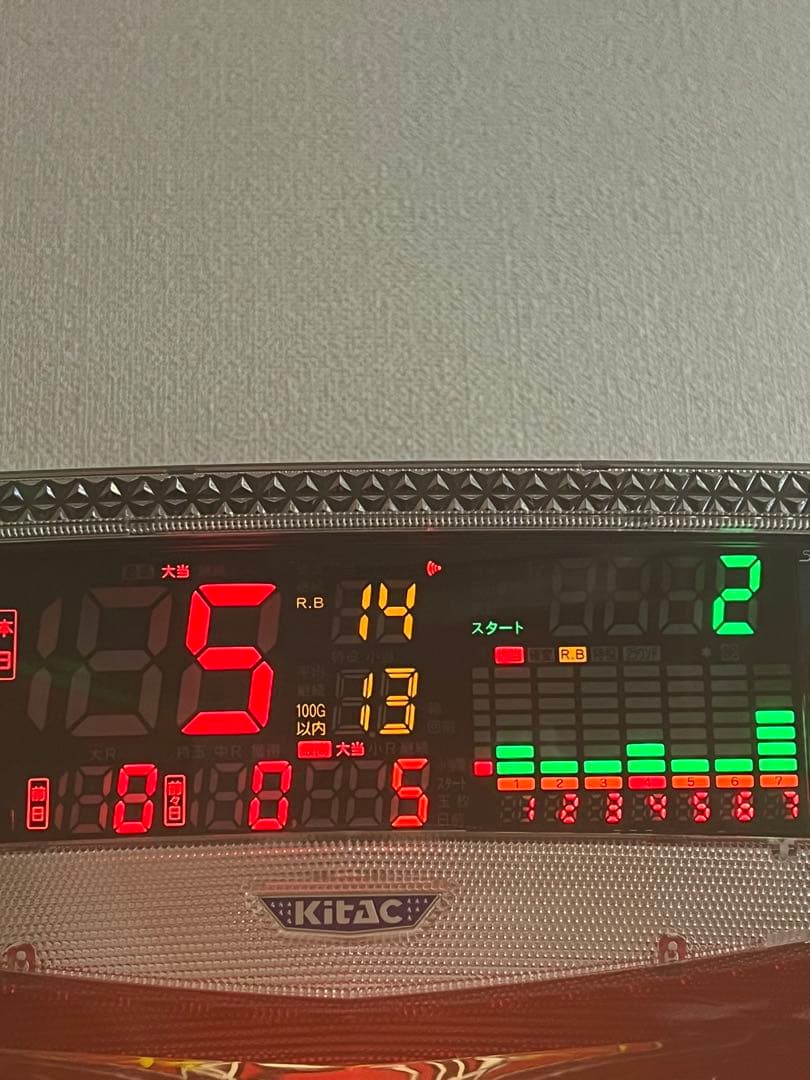 ファンキージャグラー実機 データカウンター付き 即購入⭕️