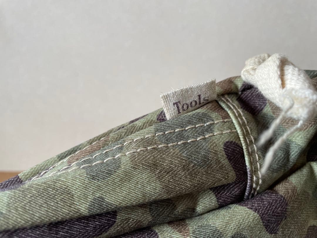 tools SLOW 迷彩柄ボストンバッグ 2way