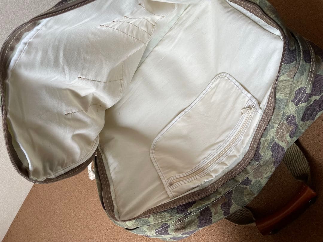 tools SLOW 迷彩柄ボストンバッグ 2way