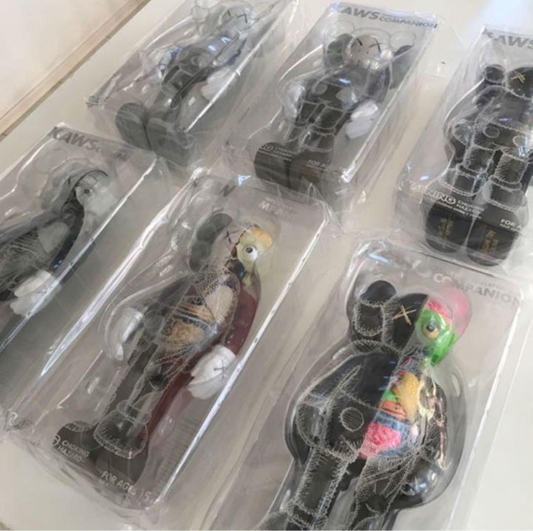 ■新品・未開封■KAWS companion 6体セット