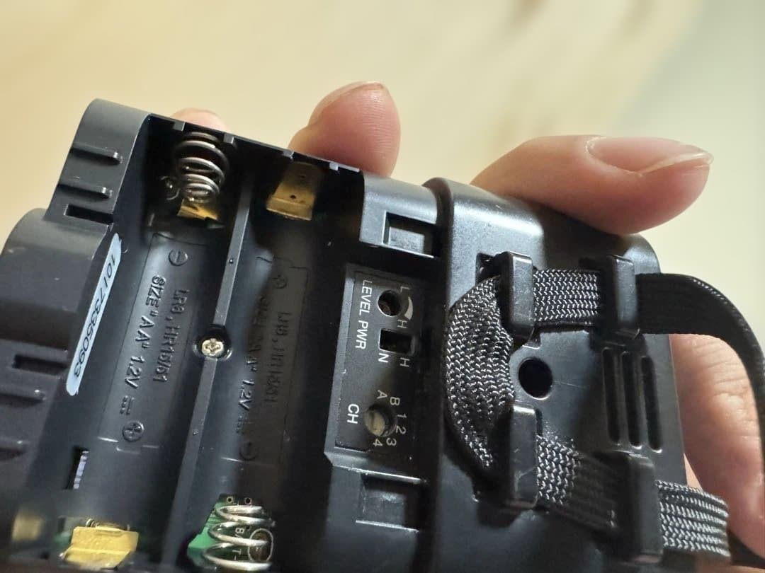 TOA IR-300M赤外線ワイヤレスマイク ハンズフリー型 美品 返品対応あり