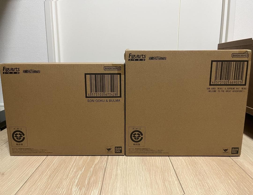 フィギュアーツZERO 孫悟空＆ブルマ / 孫悟空(ミニ)＆界王神(ミニ)