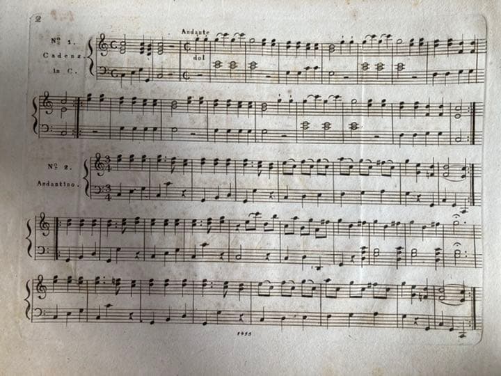 ヴァンハル：ピアノのための主題と変奏曲 ハ長調Weinmann XIVa:16