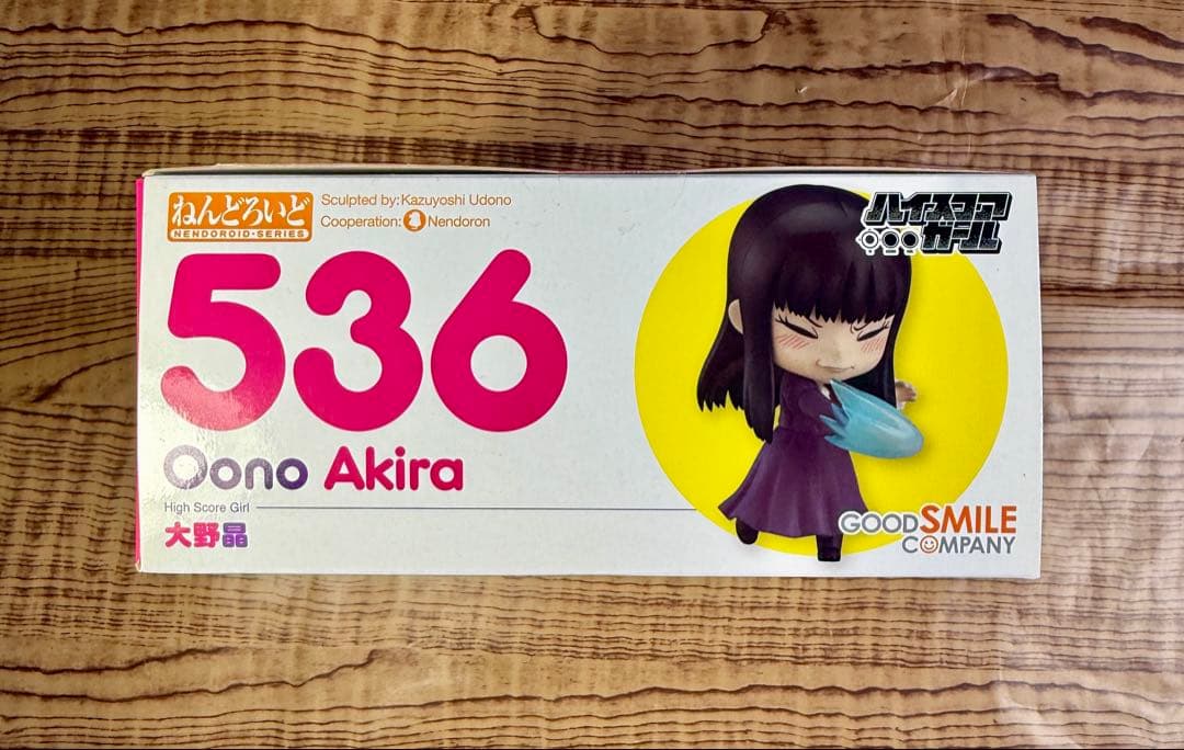 【新品未開封】ねんどろいど 536 大野晶 ハイスコアガール