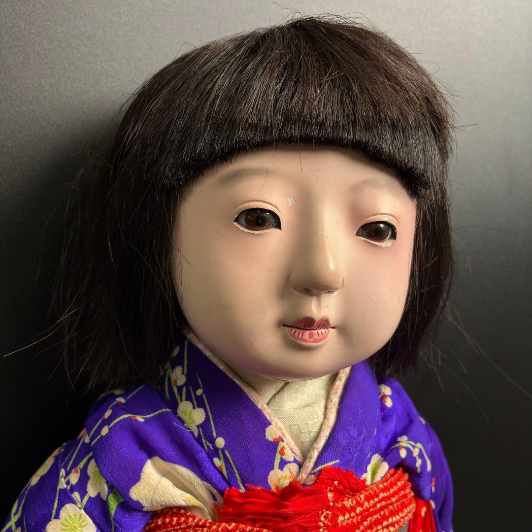 大正 京都 丸平 大木平蔵 市松人形 53cm 日本人形 女の子