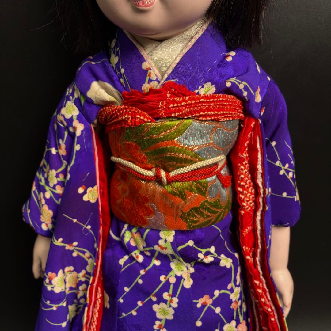 大正 京都 丸平 大木平蔵 市松人形 53cm 日本人形 女の子