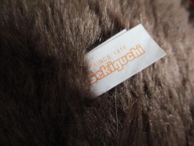 モンチッチぬいぐるみ２体 LOTTE☆Sekiguchi/赤いスタイ もんちっち