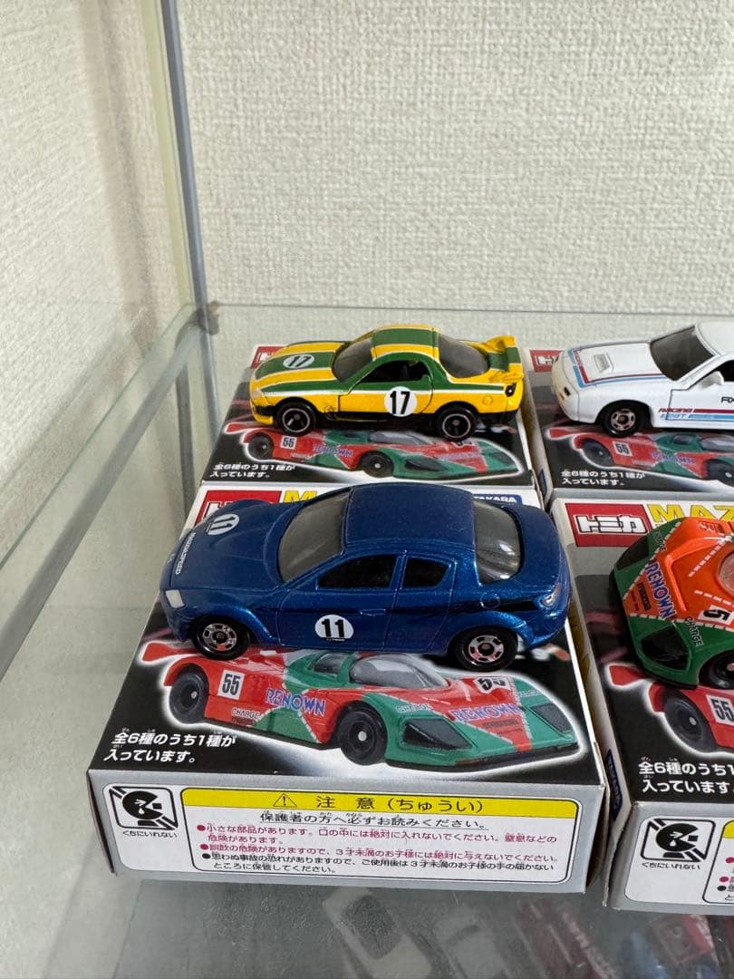 トミカ　マツダ　レーシングカー　コレクション　6台セット