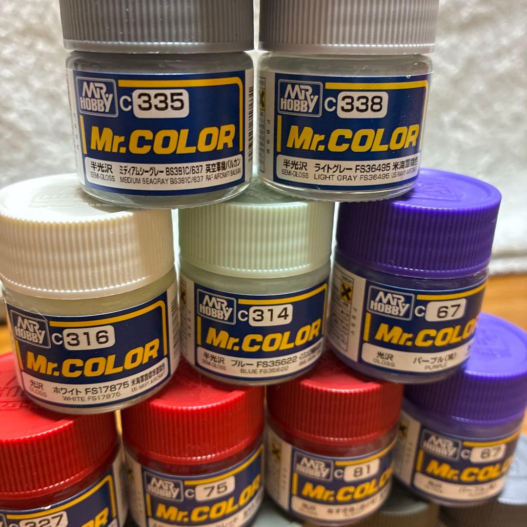 Mr.COLOR 15個まとめ売り15個(プラモデル塗料)