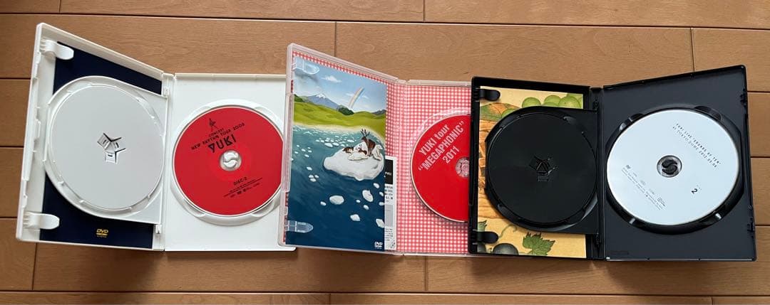 YUKI ライブDVD3枚セット