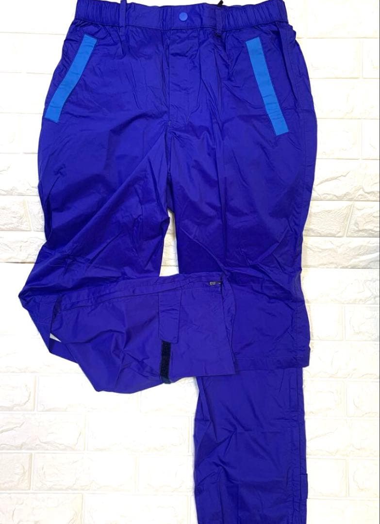 【新品未使用】ミズノレインウェアブルー 高い防水性能透湿性抜群　定価19800円