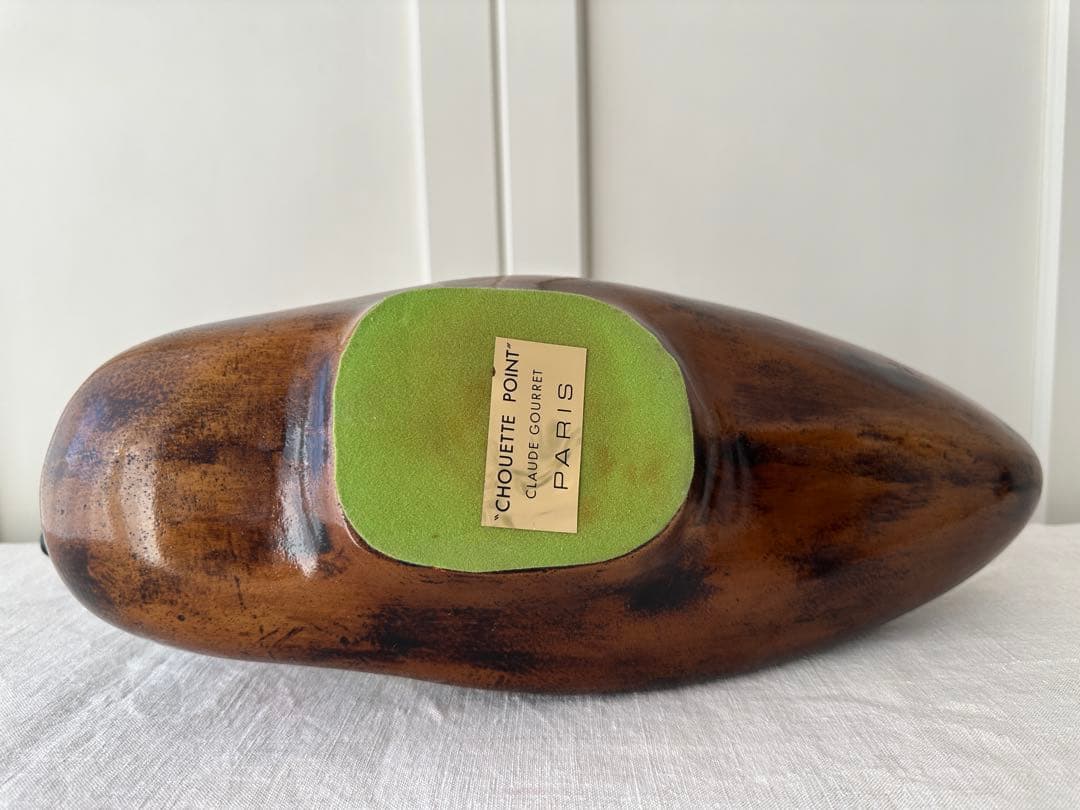 フランスヴィンテージ 木製デコイClaude Gourret アンティーク