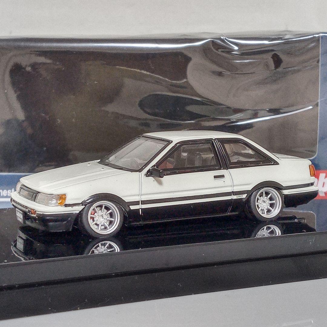 HJ AE86レビン GT APEX 改　白黒ツートン