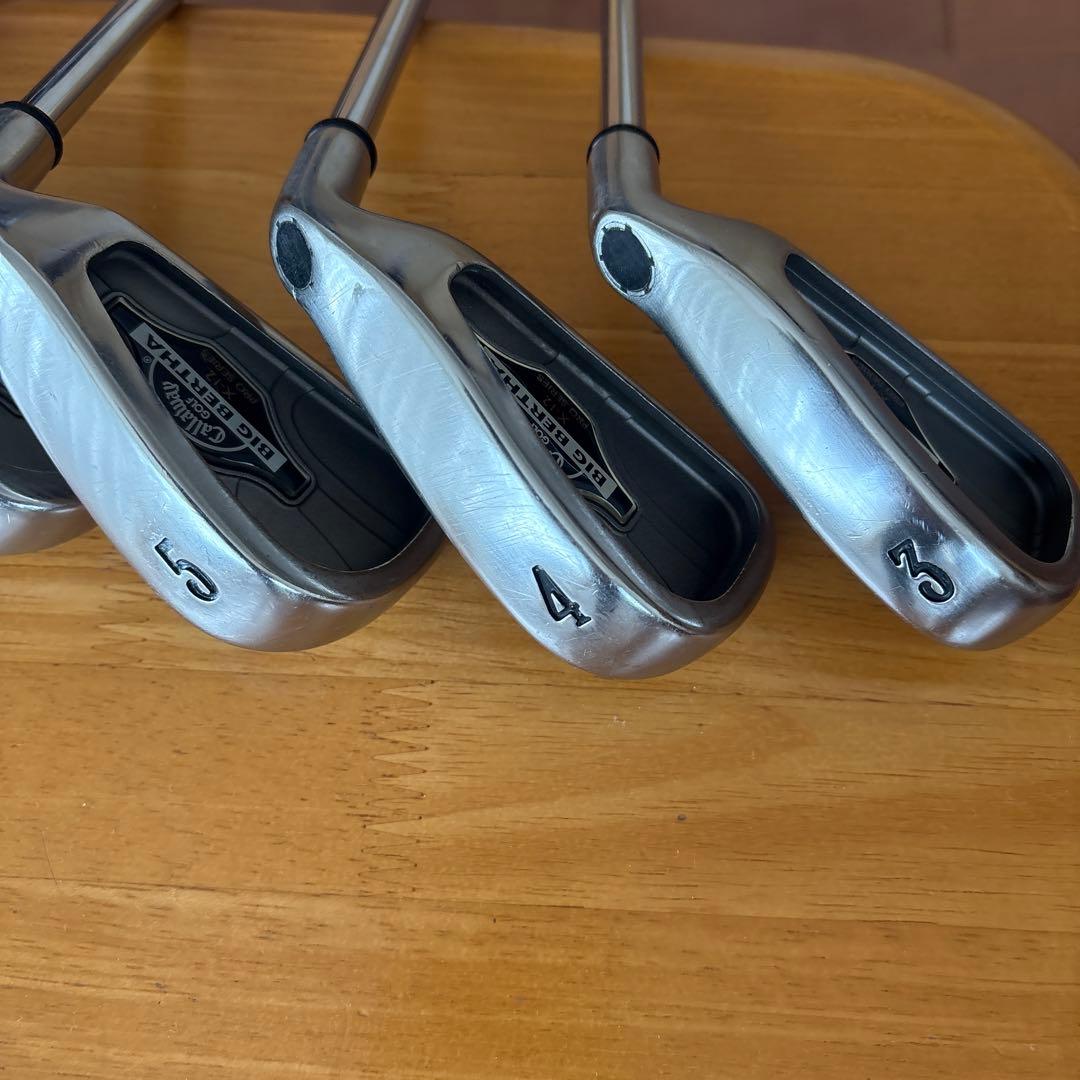 キャロウェイ　x12pro アイアンセット 9本