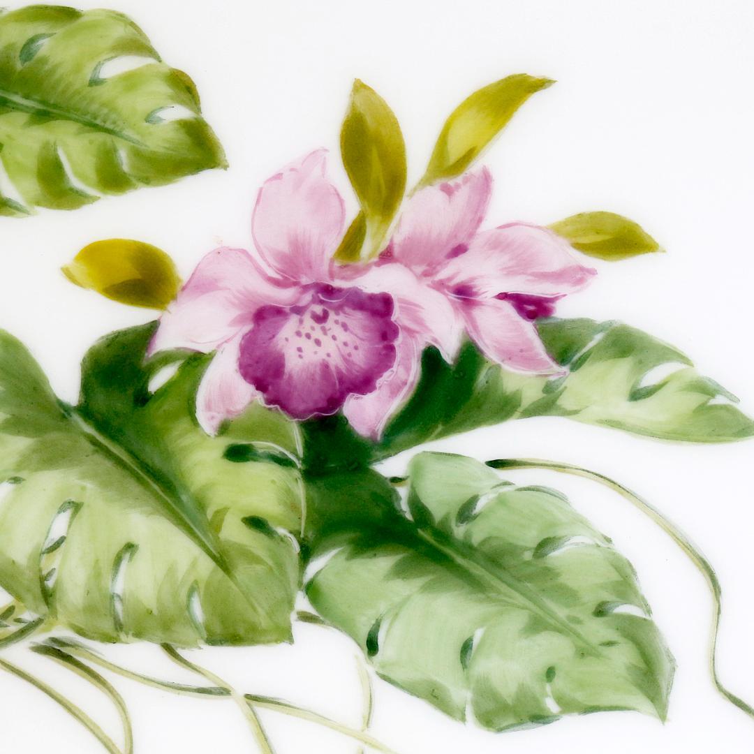 【美品 １級品】マイセン 孔雀 陶板画 プラーク 額装 送料込み