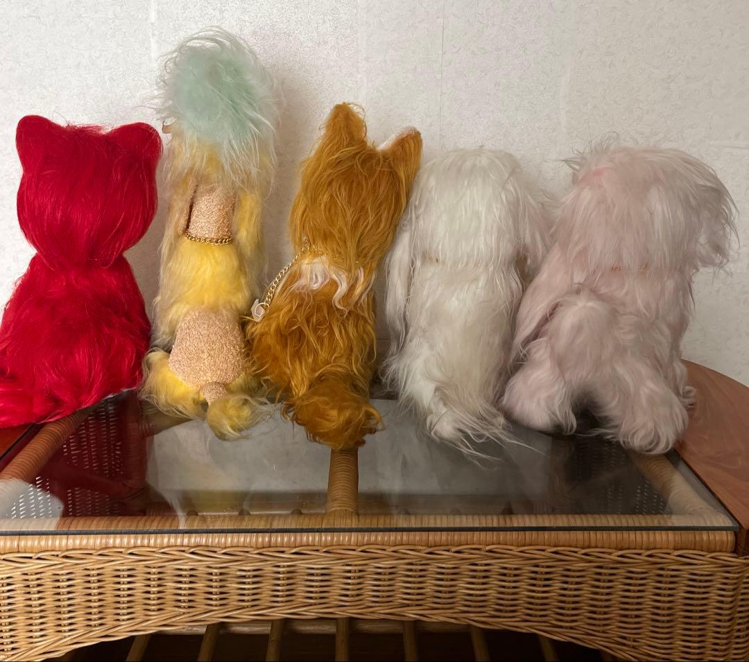 昭和レトロ　お手入れワンちゃん　他　犬　ぬいぐるみ　まとめ売り
