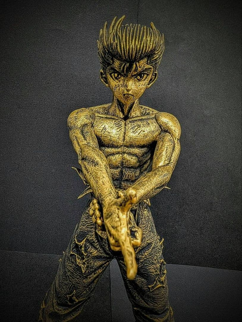 金運100%アップ！黄金リペイント 1番くじ　幽遊白書　戸愚呂弟&浦飯幽助セット