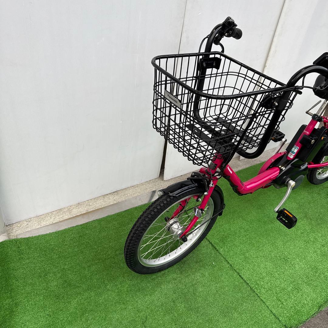 Panasonic電動アシスト自転車20インチ 12Ah 引き取り限定