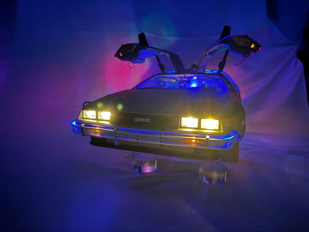 【超美品】Deagostini 1/8 デロリアン 完成品