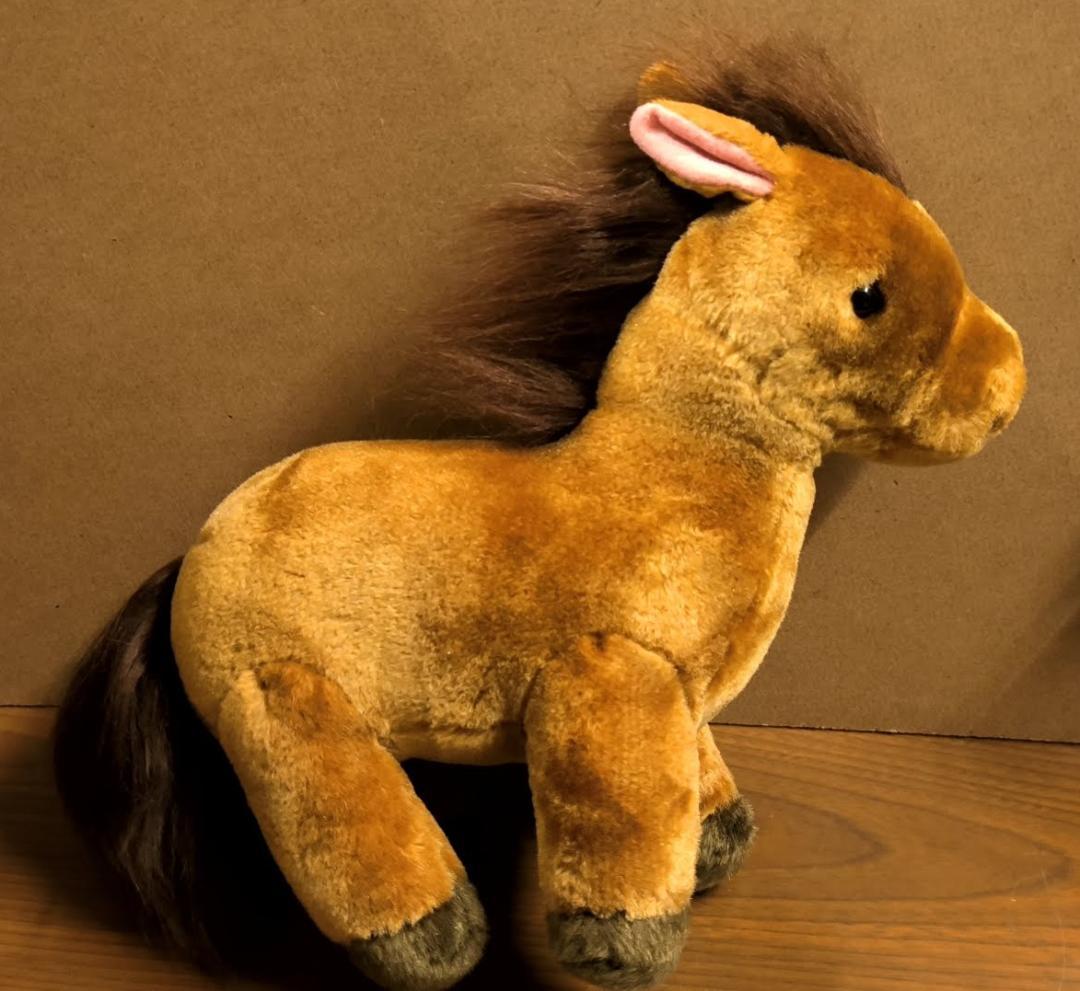 高知競馬サポートKRA 馬 ぬいぐるみ [H23xD25cm] ハルウララ素体