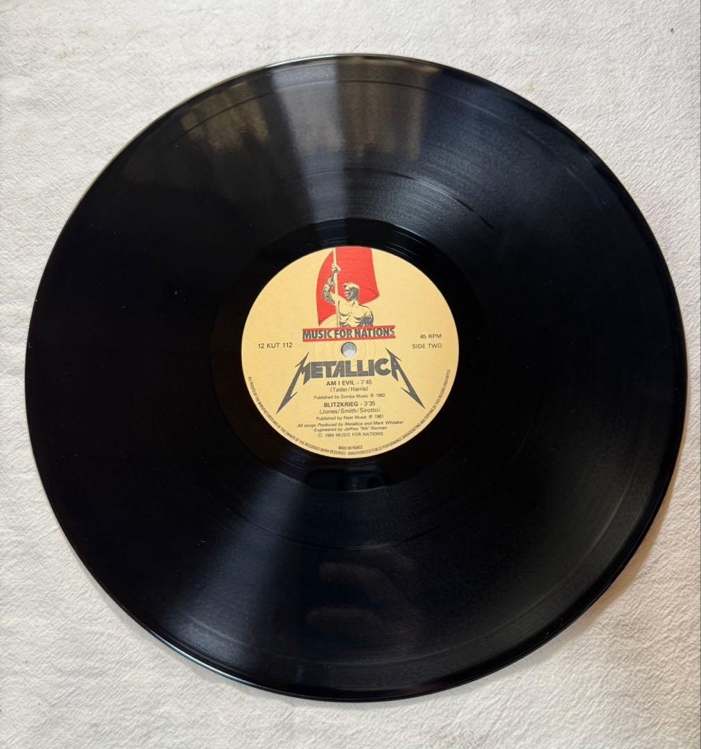 llica / Creeping Death 12” EP UK盤