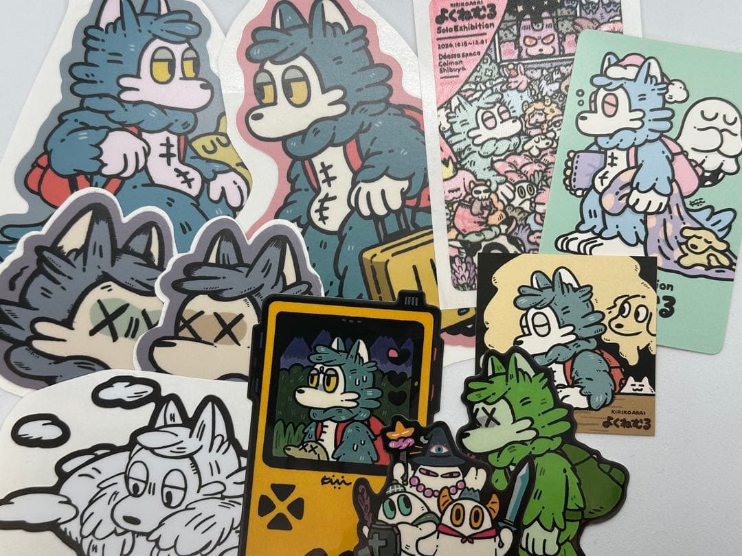 【ロッキンTシャツを追加しました】あらいきりこ おおかみくん等 グッズ詰め合わせ