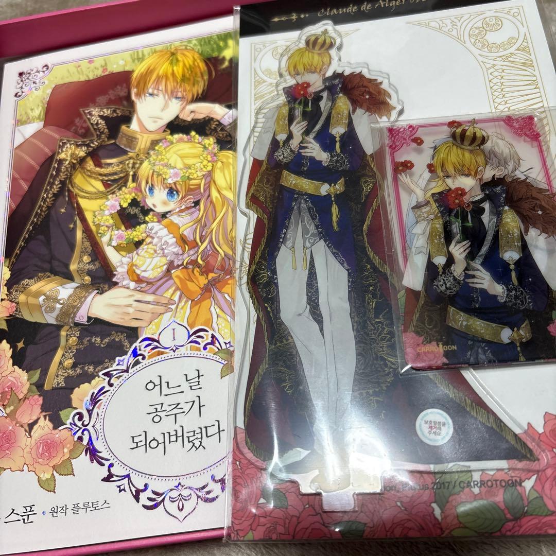 ある日、お姫様になってしまった件について 韓国版 ある姫 豪華限定版 限定 原作