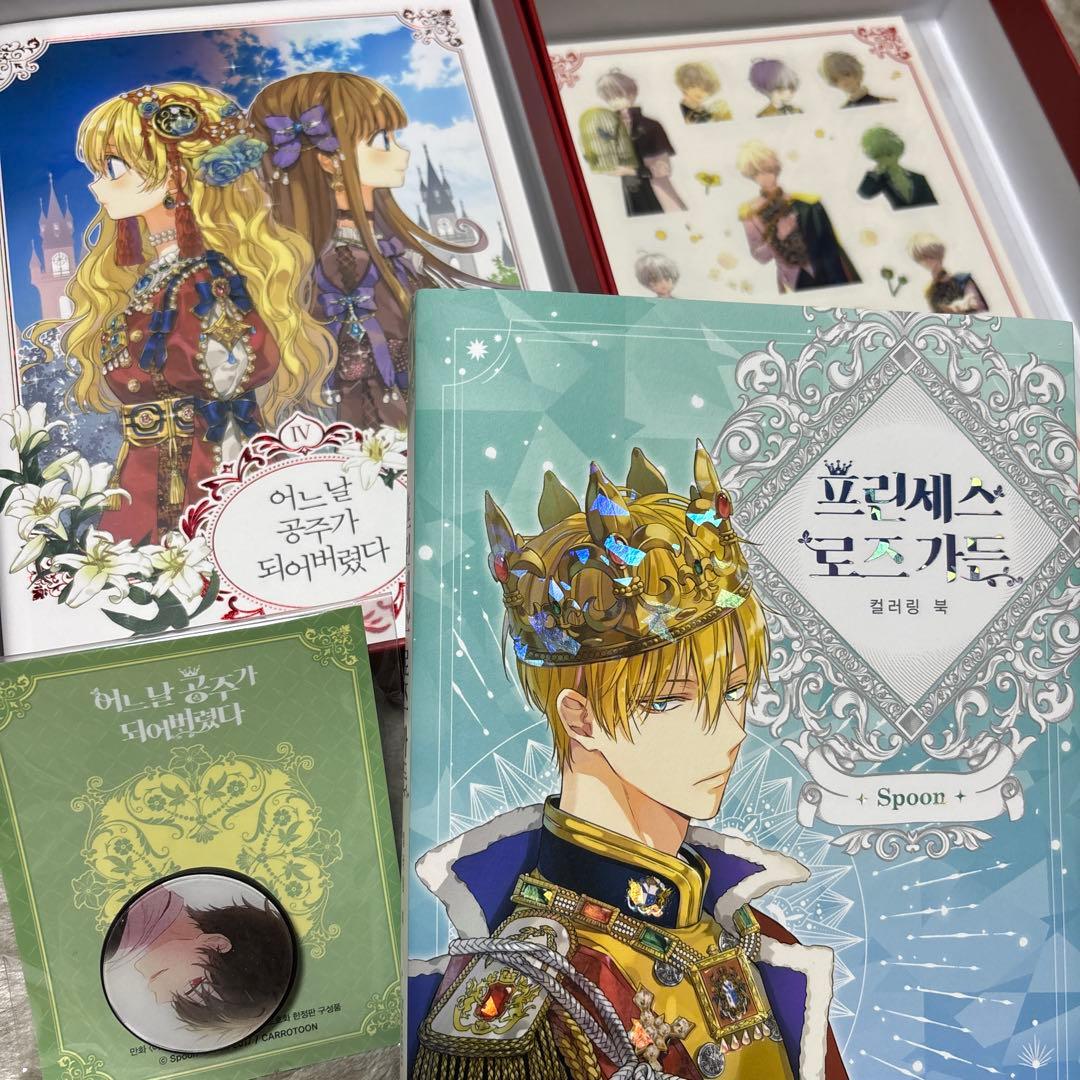 ある日、お姫様になってしまった件について 韓国版 ある姫 豪華限定版 限定 原作