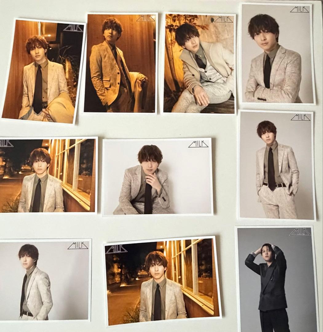 吉田仁人生写真セット 68枚被りなし まとめ売り集合4枚おまけ付