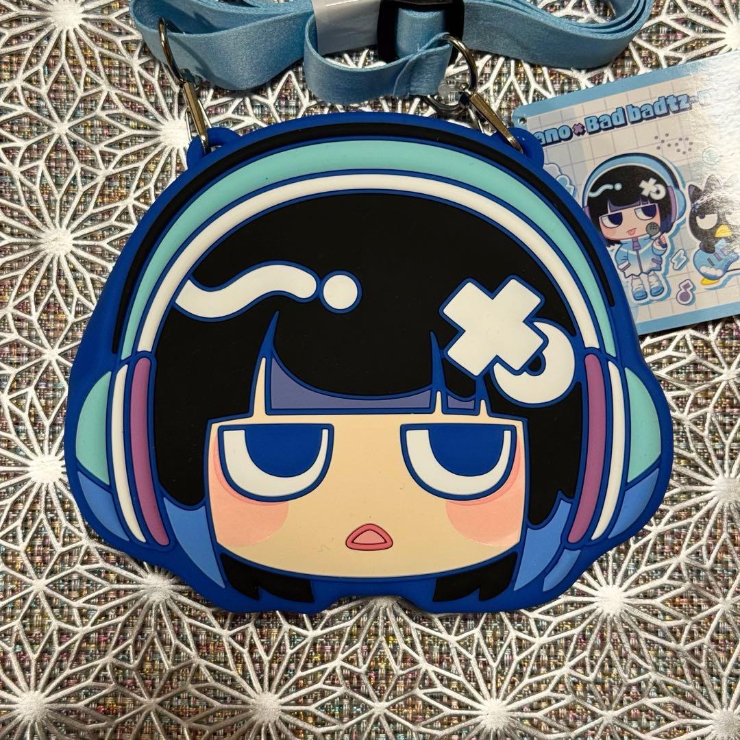 ano×バッドばつ丸 プラチナムザッカショルダー付 シリコンポーチ 2種セット