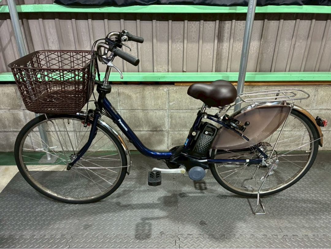 電動自転車　パナソニック　ビビDX 26インチ ブルー　№8310