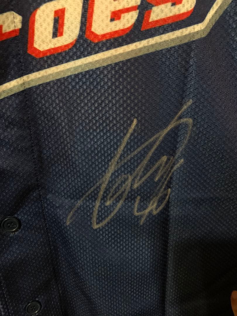 楽天　鉄平　サントリードリームマッチ直筆サイン入り　実使用ユニフォーム