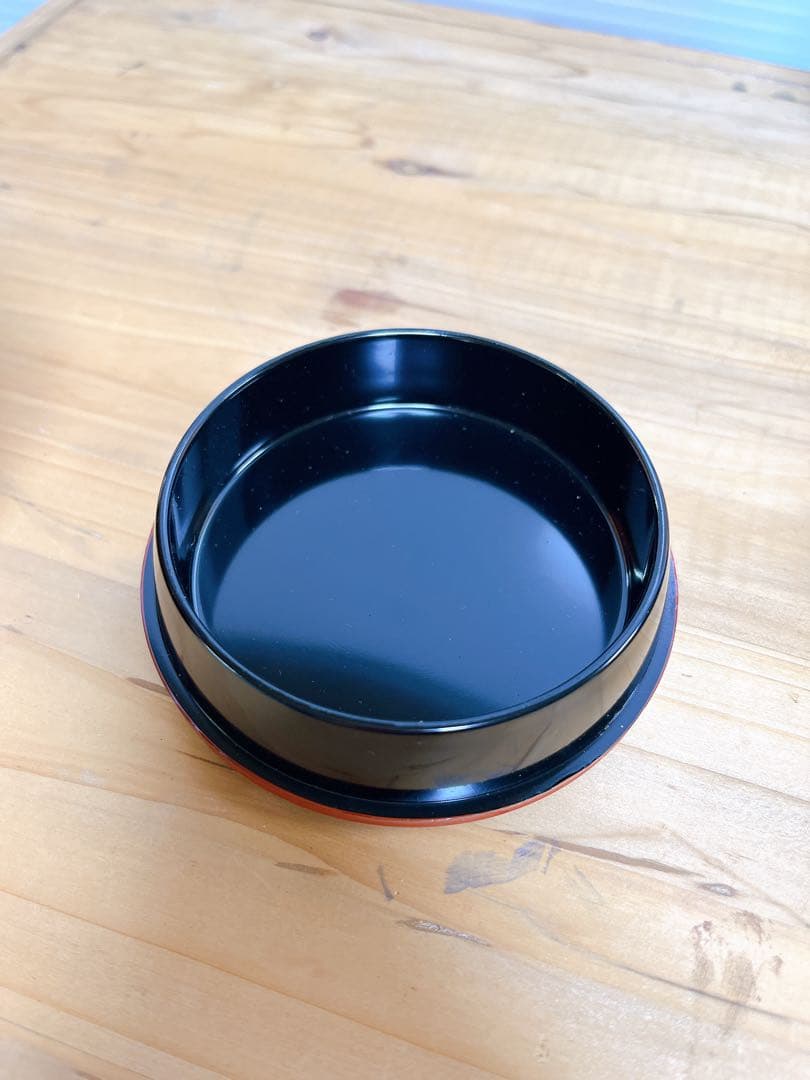 漆塗り 山中漆器 信玄弁当箱 6客セット 新品未使用 長期保管品