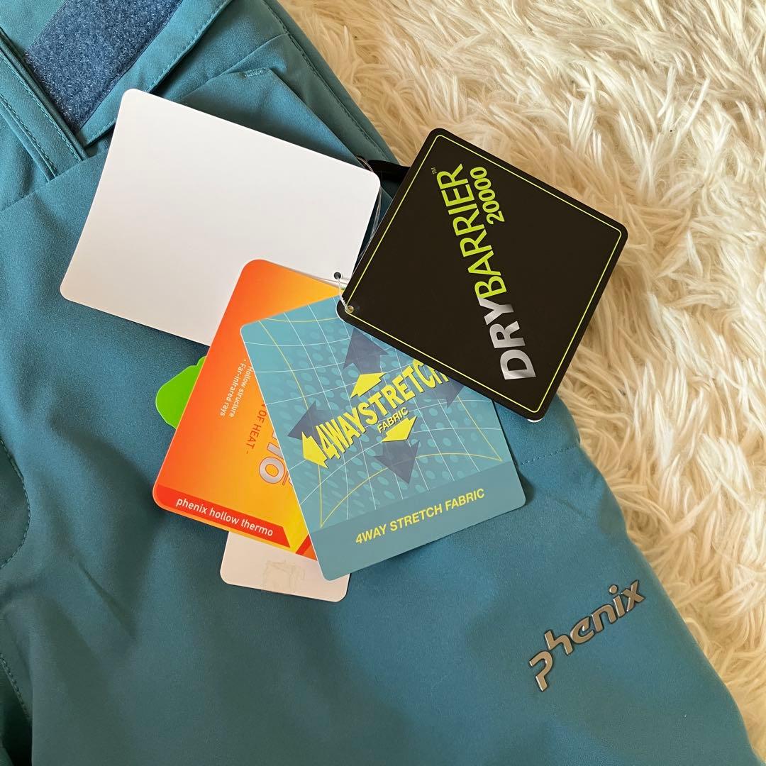 ✨新品未使用タグ付き✨フェニックス メンズS スキーウェア パンツ ブルー